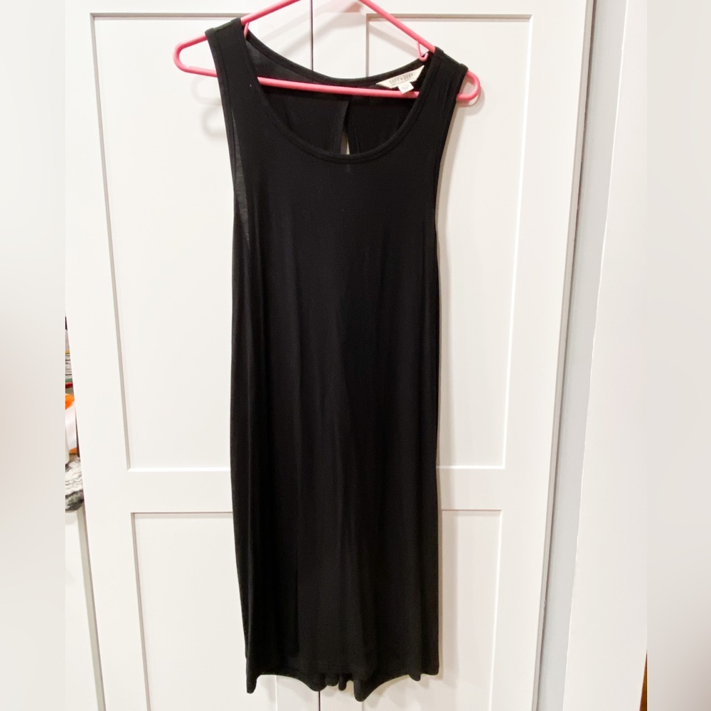 American Eagle Black Bodycon Cutout Midi Dress